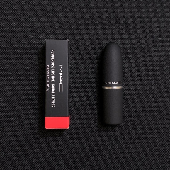 MAC Powder Kiss Soft Focus Lipstick — Ruby New — Full Size 0.1 oz - Picture 1 of 4